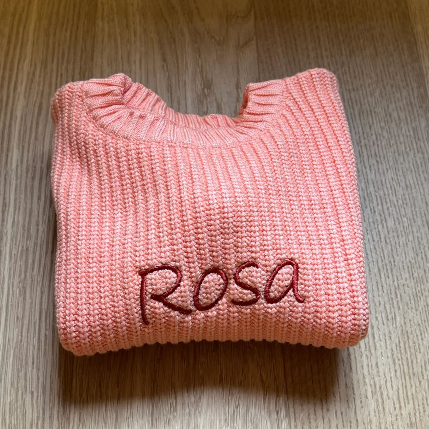 gepersonaliseerde knitted sweater