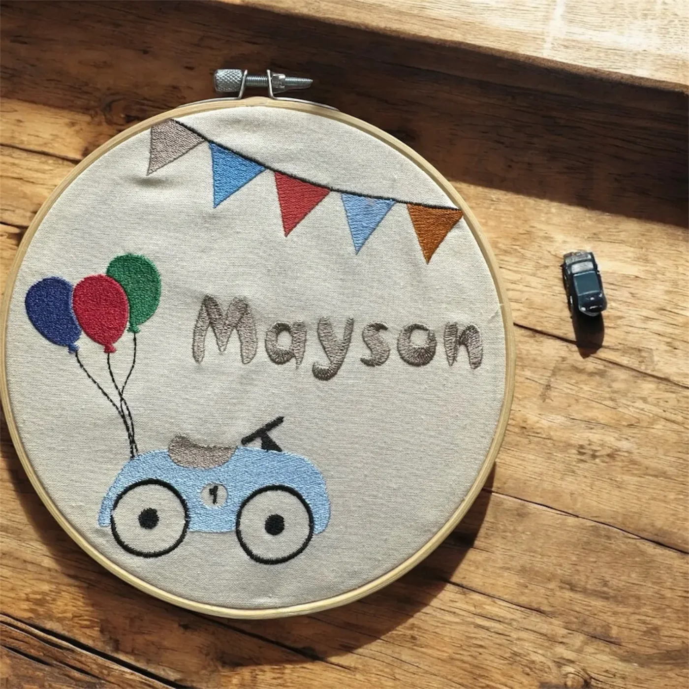 Naambord auto