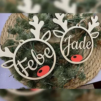 Kerstbal Rendier