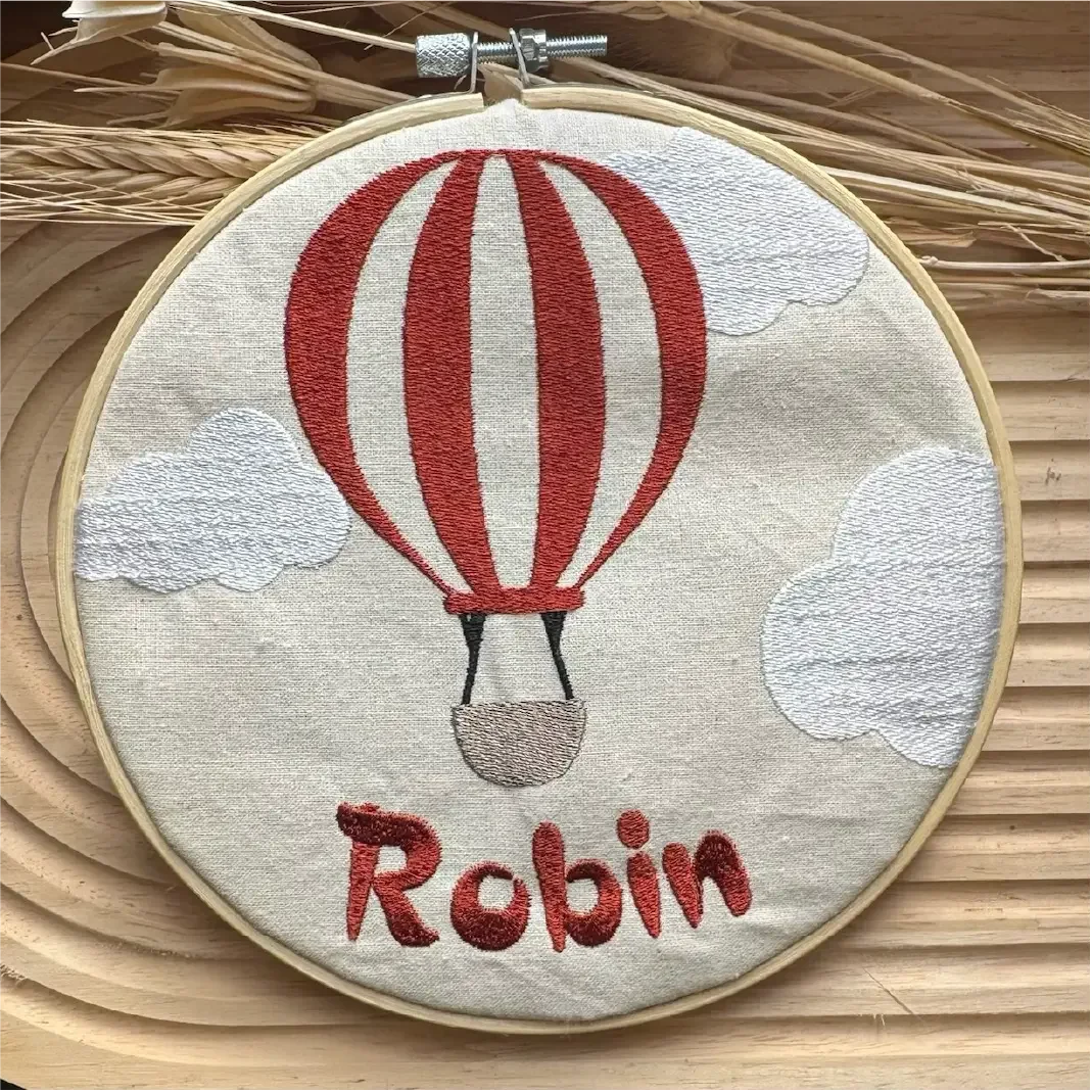 Naambord ballon